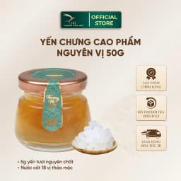Thumbnail Yến chưng cao phẩm Nguyên vị thượng hạng hũ 50-65g Yến Tươi  CiCi Thượng Đỉnh Yến Yến Sào Khánh Hòa nguyên chất 2