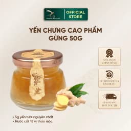 Thumbnail Yến Chưng Cao Phẩm Vị Gừng Tăng Sức Đề Kháng CiCi Thượng Đỉnh Yến hũ 50-65g Yến Sào Khánh Hòa nguyên chất Yến Tươi 3