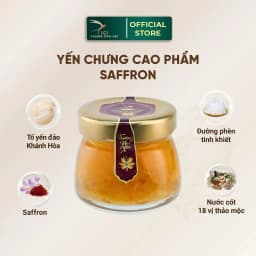Thumbnail Yến chưng cao phẩm vị Saffron - Nhuỵ Hoa Nghệ Tây hũ 50-65g CiCi Thượng Đỉnh Yến Yến Tươi Khánh Hòa Nguyên Chất 2