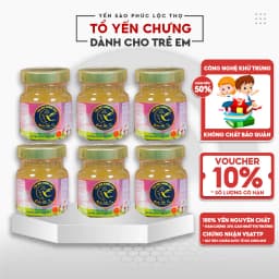 Thumbnail Yến chưng sẵn cho Trẻ Em , tổ Yến Sào Khánh Hòa Phúc Lộc Thọ,Hũ yến chưng sẵn 35% hàm lượng yến trên 1 hũ 70ml 1