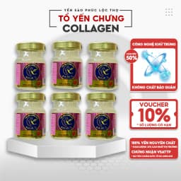 Thumbnail Yến chưng sẵn Collagen, tổ Yến Sào Khánh Hòa Phúc Lộc Thọ, Hũ yến chưng sẵn 35% hàm lượng yến trên 1 hũ 70ml 2