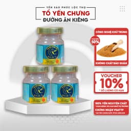 Thumbnail Yến chưng sẵn Combo 6 hũ cho người ăn kiêng ,Tổ Yến Sào Khánh Hòa Phúc Lộc Thọ,Hũ 35% hàm lượng yến trên 1 hũ 70ml 4