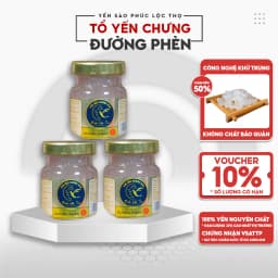 Thumbnail Yến chưng sẵn Combo 6 hũ Đường Phèn ,Tổ Yến Sào Khánh Hòa Phúc Lộc Thọ,Hũ 35% hàm lượng yến trên 1 hũ 70ml 4