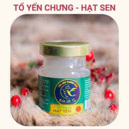 Thumbnail Yến chưng sẵn Hạt Sen, tổ Yến Sào Khánh Hòa Phúc Lộc Thọ,Hũ yến chưng sẵn 35% hàm lượng yến trên 1 hũ 70ml 1