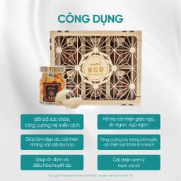 Thumbnail Yến Đông Trùng Hạ Thảo Kim Cương Vàng - Dưỡng Da, Ngăn Ngừa Lão Hóa, Hỗ Trợ Điều Hòa Huyết Áp (6 Lọ/Hộp x 70ml/Lọ) 3