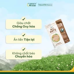 Thumbnail Yến mạch Chile Just Oats nguyên cám nguyên hạt | Túi 454g 2