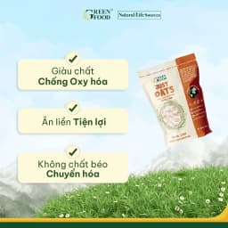 Thumbnail Yến Mạch Chile JUST OATS Green Food nguyên chất cán mỏng - Túi 907g Ăn liền 2