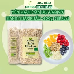 Thumbnail Yến mạch ONFOD cán dẹt cán vỡ, ngũ cốc giảm cân healthy cho người ăn kiêng tập gym 500g 1