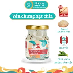 Thumbnail Yến Thị - Chưng hạt chia - Yến sào Khánh Hòa chưng sẵn - 30% yến thô/ hũ 70ml 1