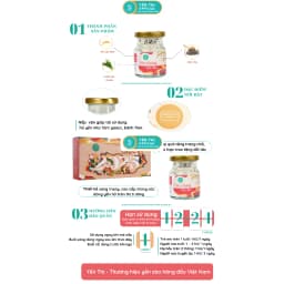 Thumbnail Yến Thị - Chưng hạt chia - Yến sào Khánh Hòa chưng sẵn - 30% yến thô/ hũ 70ml 2