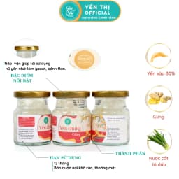 Thumbnail Yến Thị - Chưng vị gừng - Yến sào Khánh Hòa chưng sẵn - 30% yến thô/ hũ 70ml 3