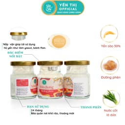 Thumbnail Yến Thị - Gói quà tặng cao cấp 10 hũ mix đủ vị - Yến sào Khánh Hòa chưng sẵn - 30% yến thô/ hũ 70ml 2