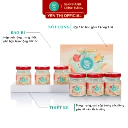 Thumbnail Yến Thị - Gói quà yến kids dành cho trẻ em-Yến sào Khánh Hòa chưng sẵn-25% yến sào thủy phân/hũ/42ml 3