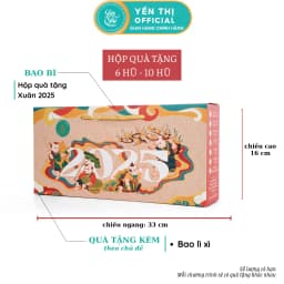 Thumbnail Yến Thị - Hộp Giấy Bao Bì - Hộp Tết 2025 - Xuân 2025 1