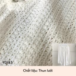 Thumbnail YU CHERRY | Đầm thiết kế khoác ngoài thích hợp mặc đi biển, mặc được 2 kiểu, mix bikini Weaving Wave Dress YD183 3