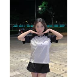 Thumbnail YU CHERRY | Áo thun Baby Tee nữ cotton 4 chiều tay ngắn Yu Galaxy Babytee YP007 1