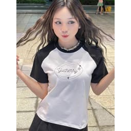 Thumbnail YU CHERRY | Áo thun Baby Tee nữ cotton 4 chiều tay ngắn Yu Galaxy Babytee YP007 4