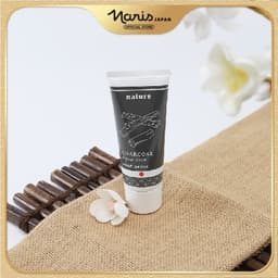 Thumbnail Sữa Rửa Mặt se khít lỗ chân lông Naris Nature Charcoal 100g 2