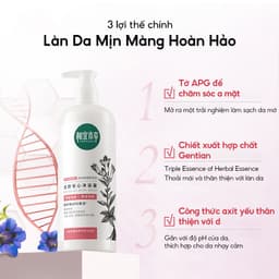 Thumbnail Sữa tắm thực vật Gentiana INOHERB cao cấp 500g 2