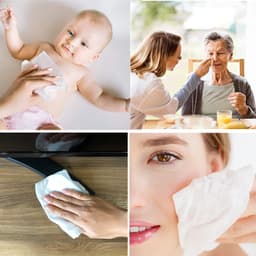 Thumbnail Khăn khô đa năng cho bé LIKADO(600gr) (2 GÓI )(SP003042) 4