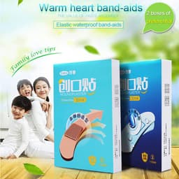 Thumbnail Coofe Băng Chảy Máu Thoáng Khí Dính Chân Gót Miếng Dán Co Giãn Ban Nhạc-Aid Gói 20 Cái / Hộp 1