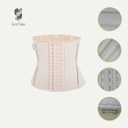 Thumbnail Đai Nịt Bụng Latex Corset Chuẩn Chính Hãng Hy Lạp (Màu nude) 2