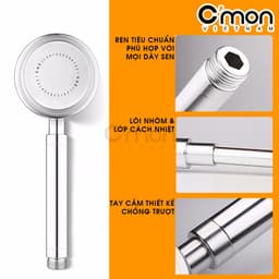 Thumbnail Bộ vòi sen tăng áp C'MON TS-01 4