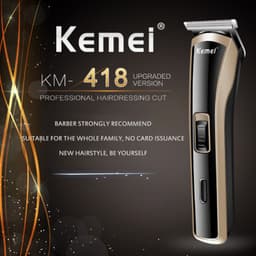 Thumbnail Tông Đơ Kemei KM-418 Có Thể Sạc Lại Sử Dụng Không Dây Điện Cho Bé / Nam Giới 4