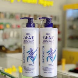 Thumbnail Sữa tắm Hatomugi trắng da giữ ẩm Nhật Bản 800ML Nhật Bản 3