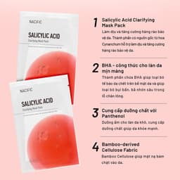 Thumbnail Mặt nạ cấp ẩm, tẩy tế bào chết nhẹ nhàng Nacific Salicylic Acid Clarifying Mask Pack 30g 1