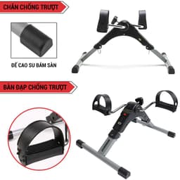 Thumbnail Xe đạp thể thao gấp gọn mini GoodFit tùy chỉnh độ nặng, tập luyện thể dục tại nhà GF002MB 4