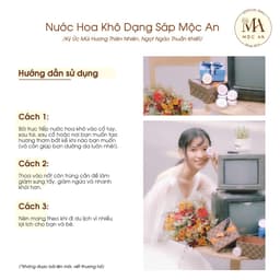 Thumbnail Nước Hoa Khô Dạng Sáp Mộc An- Ký Ức Mùi Hương Thiên Nhiên, Ngọt Ngào Thuần Khiết 15g 4