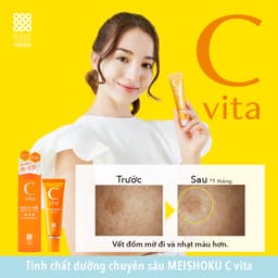 Thumbnail Tinh Chất Chứa Vitamin C Dưỡng Trắng Da & Dưỡng Ẩm MEISHOKU CVita 30ML 2