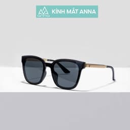 Thumbnail Gọng kính râm mát nam nữ thời trang ANNA dáng vuông gọng nhựa mắt râm chống tia UV 6035 1