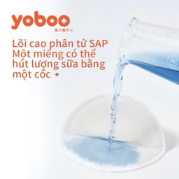 Thumbnail Hộp 30 Miếng Lót Thấm Sữa Mẹ yoboo Chất Lượng Nhật Bản 4