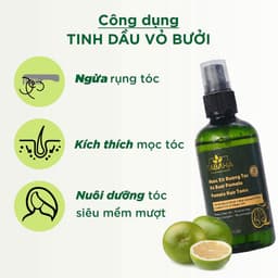 Thumbnail Nước xịt dưỡng tóc tinh dầu vỏ bưởi Tabaha 120ml giảm rụng tóc cho mẹ sau sinh 2