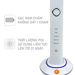 Thumbnail Sạc bàn chải điện MaxAir model MA004 công nghệ nam châm không dây thông minh một chạm 2