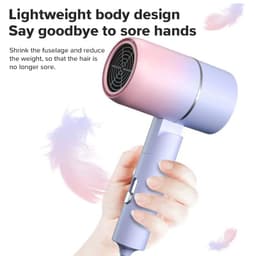 Thumbnail Máy sấy tóc ion nano Ubeator nhiều màu sắc chăm sóc tóc chuyên nghiệp nhanh khô 1600W 3