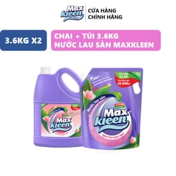 Thumbnail Combo Chai Lau Sàn 3.6kg + Túi Lau Sàn 3.6kg MaxKleen Ngàn hoa ngọt ngào 2