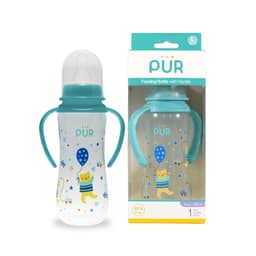 Thumbnail Bình sữa PP cổ thường có quai Pur 250ml, có sẵn 1 núm size L trong bình 4