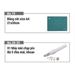 Thumbnail Dụng cụ Gundam Tool, dụng cụ lắp ráp Gundam làm mô hình XMODEL cho đồ chơi lắp ráp Anime Nhật Bản 3