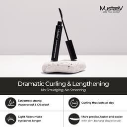 Thumbnail Mascara chống thấm nước MUSTAEV cố định Powerproof Mascara (7ml) 2
