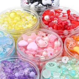Thumbnail Hạt xâu Beadia bằng acrylic hỗn hợp phong cách Baroque dùng làm trang sức DIY 2