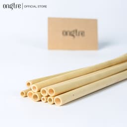 Thumbnail Bộ 10 ống hút tre ONGTRE chiều dài 15cm, 20cm, 25cm, trân châu dùng cho nhà hàng, khách sạn, quà tặng doanh nghiệp 1