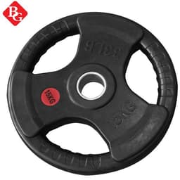 Thumbnail BG Tạ miếng 15kg (ø: 50mm) 3 lỗ cao cấp bọc cao su non Thái Lan ( D:7cm) 1