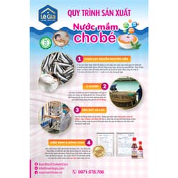 Thumbnail Nước mắm cho bé ăn dặm Lê Gia chai thủy tinh 200ml 1