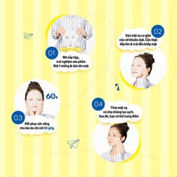 Thumbnail Mặt Nạ Dưỡng Ẩm Buổi Sáng Saborino Hương Trái Cây Morning Facial Sheet Mask 32 Miếng 4