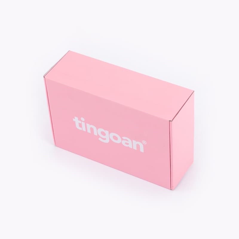 Ảnh TINGOAN® - Hộp giấy chất liệu bìa trắng cứng hồng 2