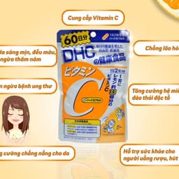 Thumbnail Viên Uống Bổ Sung Vitamin C DHC Vitamin C (60 viên) 2