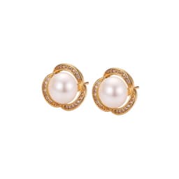 Thumbnail Bông Tai Bạc S925 Đính Hạt Ngọc Trai 9ly Hoa Tai Hạt Trai Nước Ngọt Thời Trang - Ngọc Trai Trường Thịnh 2